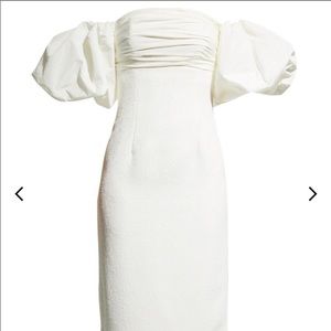 ** LIKE NEW ** Rebecca Vallance Genevieve Puff-Sleeve Dress - Size 8